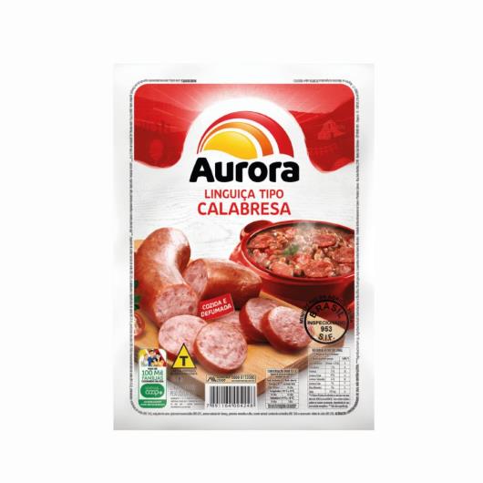 Linguiça calabresa defumada Aurora 400g - Imagem em destaque