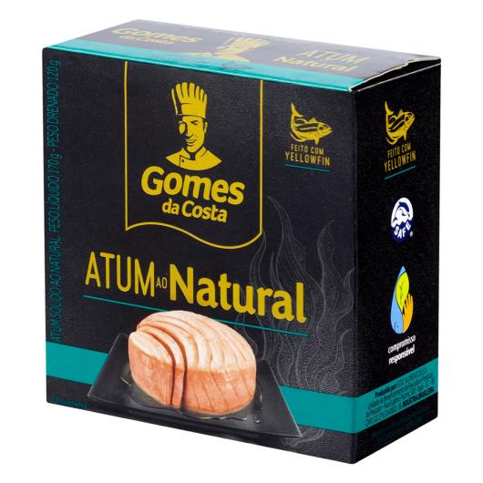 Atum Sólido ao Natural Gomes da Costa Yellowfin Caixa 120g - Imagem em destaque