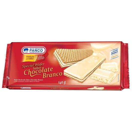 Wafer Panco special chocolate branco 140g - Imagem em destaque