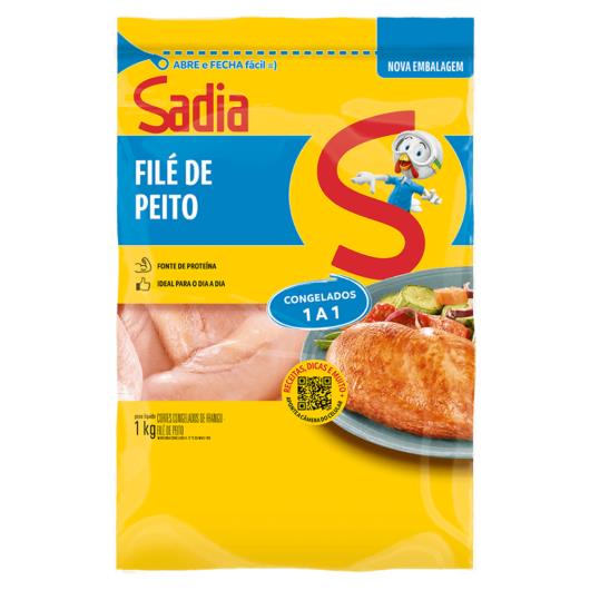 Filé de Peito de Frango Sadia Zip Congelado 1kg - Imagem em destaque