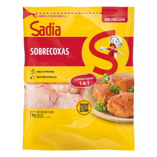 Sobrecoxa de Frango Congelada Sadia 1kg - Imagem em destaque