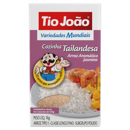 Arroz Tio João cozinha tailandesa 1kg - Imagem em destaque