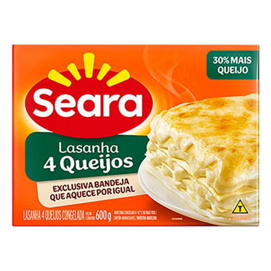 Lasanha Seara 4 queijos 600g - Imagem em destaque