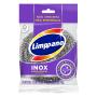 Esponja  Limppano de Lã de Aço Inox Unidade