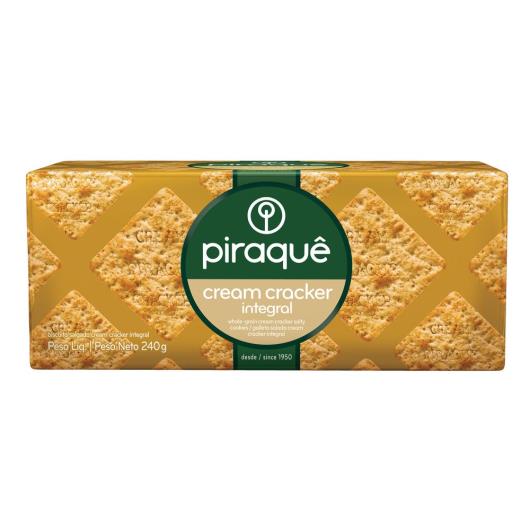 Biscoito Piraquê cream cracker integral 240g - Imagem em destaque