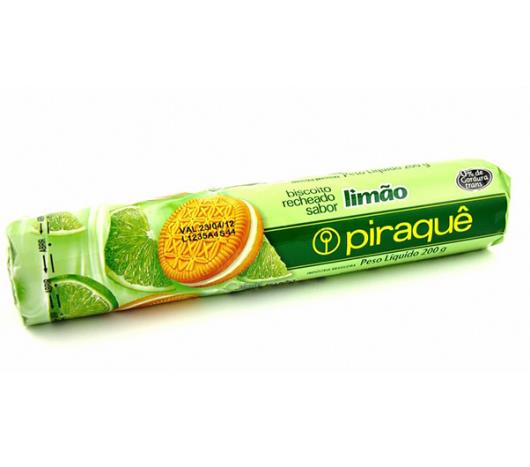 Biscoito Piraquê recheio de limão 200g - Imagem em destaque