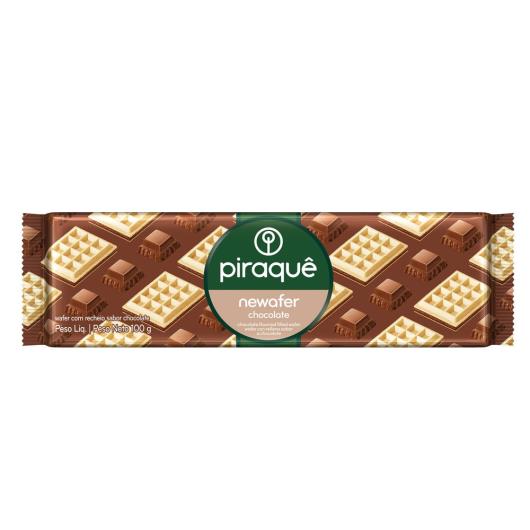 Wafer Piraquê Newafer chocolate 100g - Imagem em destaque