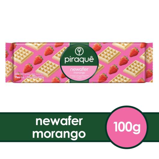 Wafer Piraquê Newafer morango 100g - Imagem em destaque