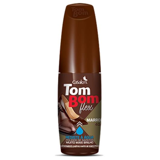 Polidor Sapato Tom Bom Flex Marrom 40ml - Imagem em destaque