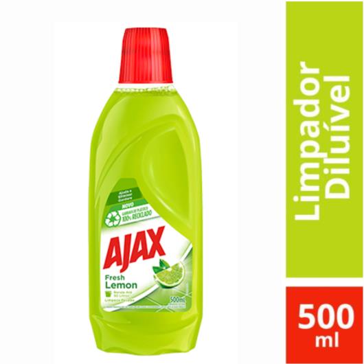 Limpador diluível Ajax Fresh Lemon 500ml - Imagem em destaque