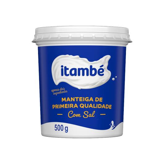 Manteiga de Primeira Qualidade com Sal Itambé Pote 500g - Imagem em destaque