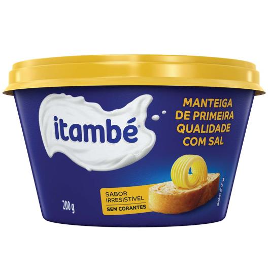 Manteiga Itambé com sal pote 200g - Imagem em destaque