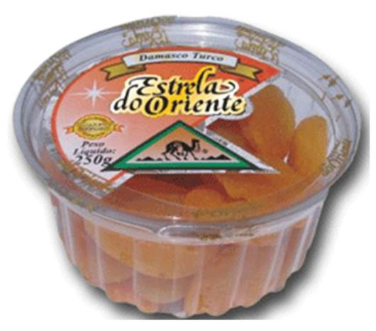 Damasco turco Estrela Oriente 250g - Imagem em destaque