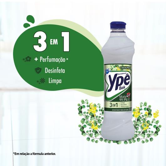 Desinfetante Ypê bak eucalipto 500ml - Imagem em destaque