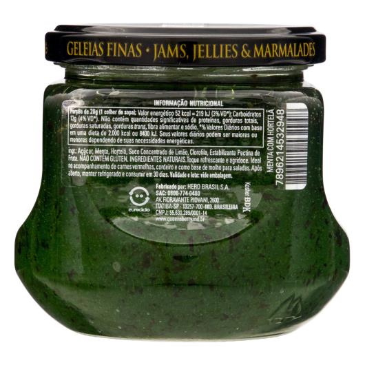 Geleia Agridoce Menta com Hortelã Queensberry Gourmet Vidro 320g - Imagem em destaque