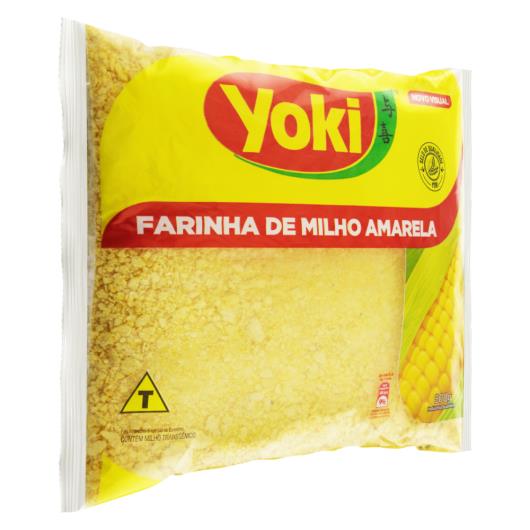 Farinha de Milho Amarela Yoki Pacote 500g - Imagem em destaque