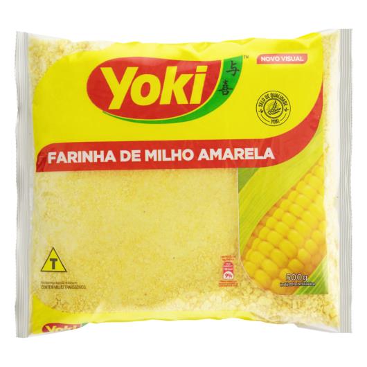 Farinha de Milho Amarela Yoki Pacote 500g - Imagem em destaque