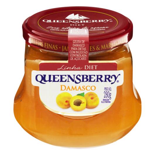 Geleia Damasco Diet Queensberry Vidro 280g - Imagem em destaque