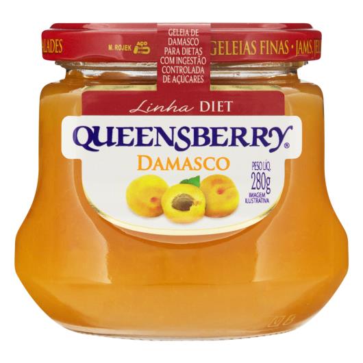 Geleia Damasco Diet Queensberry Vidro 280g - Imagem em destaque