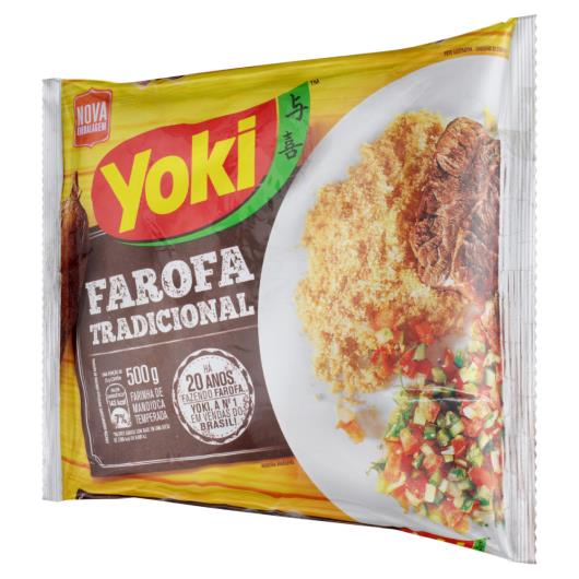 Farofa de Mandioca Tradicional Yoki Pacote 500g - Imagem em destaque