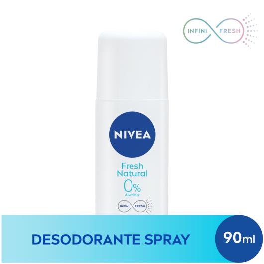 NIVEA Desodorante Spray Fresh Natural 90ml - Imagem em destaque