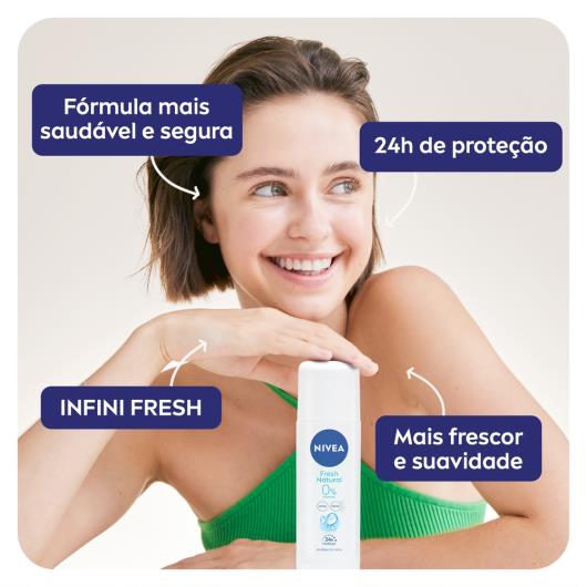 NIVEA Desodorante Spray Fresh Natural 90ml - Imagem em destaque