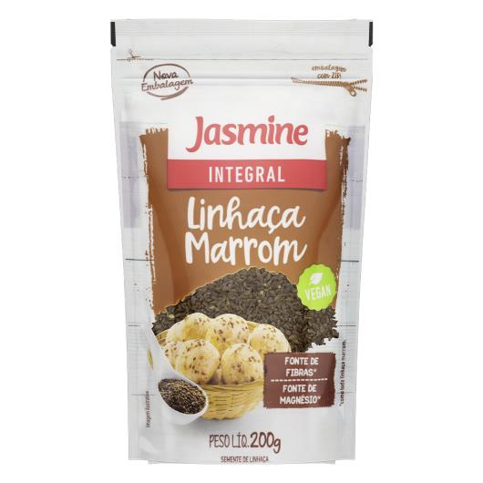 Linhaça Marrom Integral Jasmine Pouch 200g - Imagem em destaque