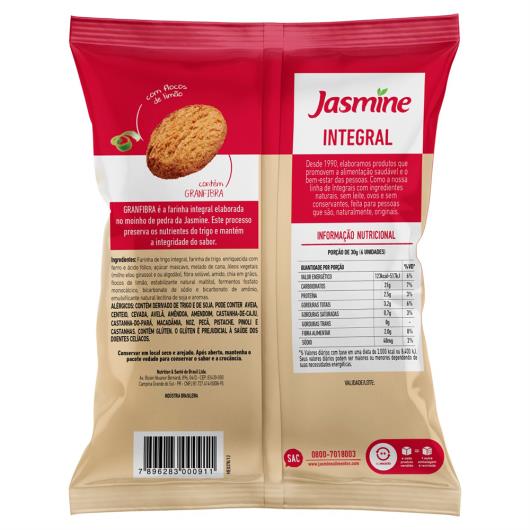 Biscoito Cookie Vegano Integral Limão Jasmine Pacote 120g - Imagem em destaque