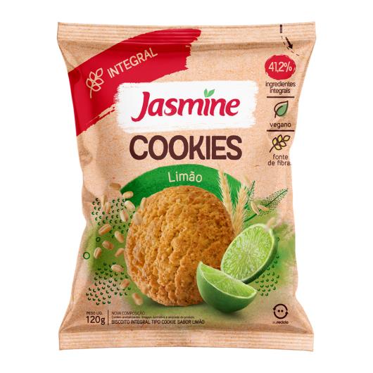 Biscoito Cookie Vegano Integral Limão Jasmine Pacote 120g - Imagem em destaque