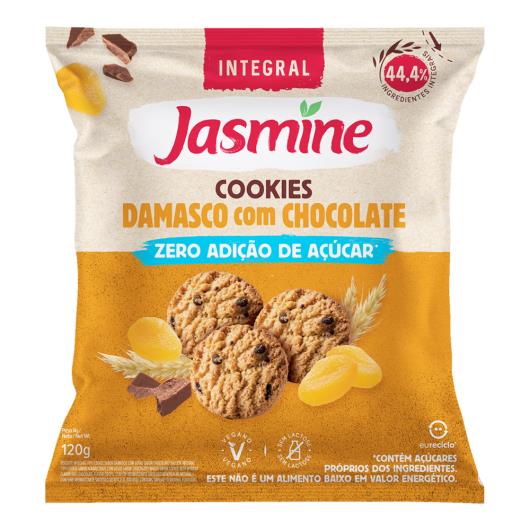 Biscoito Cookies Jasmine Damasco & Gotas de Chocolate Pacote 120g - Imagem em destaque