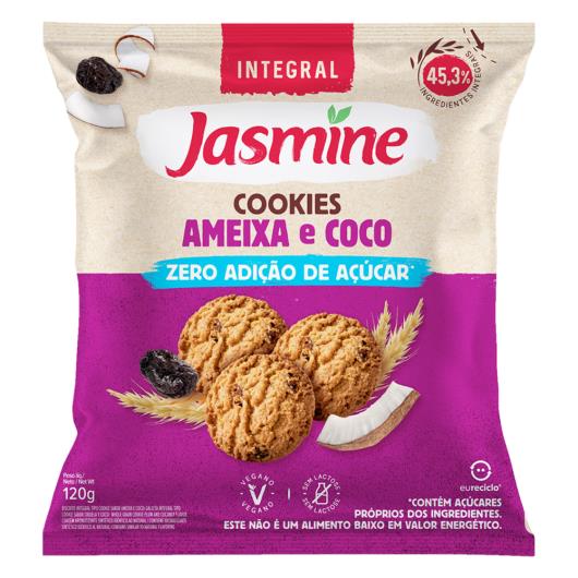 Cookie Jasmine Ameixa e Coco Zero Adição de Açúcar Pacote 120g - Imagem em destaque