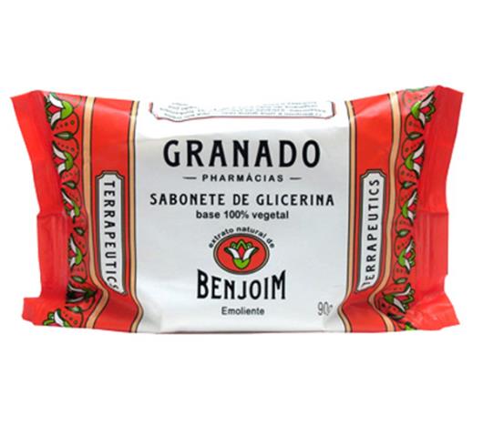 Sabonete Granado glicerina vegetal terrapeutics benjoim 90g - Imagem em destaque