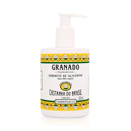 Sabonete líquido glicerinado vegetal terrapeutics Castanha do Brasil Granado 300ml - Imagem em destaque