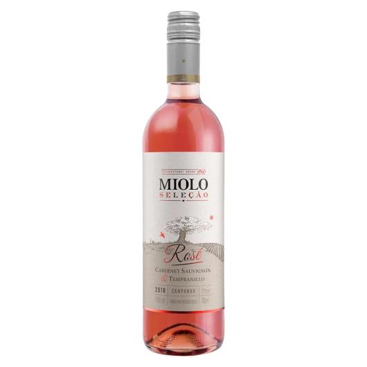 Vinho rosado seco miolo seleção cabernet temp. Rose 750ml - Imagem em destaque