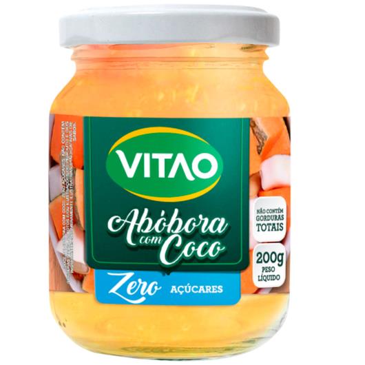 Abóbora com coco Vitao Zero 200g - Imagem em destaque