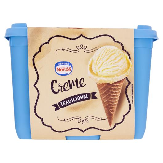 Sorvete Creme Tradicional Nestlé Pote 1,5L - Imagem em destaque