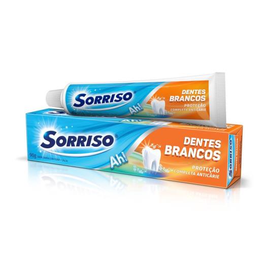 Creme Dental Clareador Dentes Brancos Sorriso 90g - Imagem em destaque