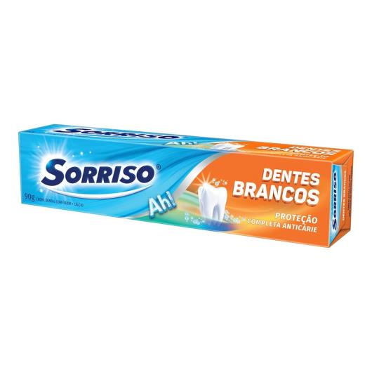 Creme Dental Clareador Dentes Brancos Sorriso 90g - Imagem em destaque