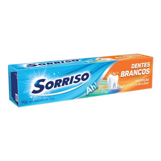 Creme Dental Clareador Dentes Brancos Sorriso 90g - Imagem em destaque