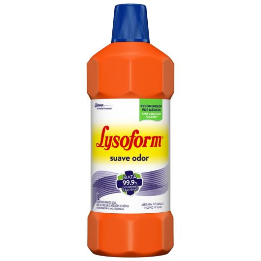 Desinfetante Lysoform Bruto Suave Odor 1L - Imagem em destaque