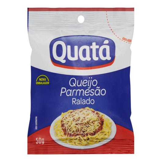 Queijo parmesão ralado Quatá 50g - Imagem em destaque