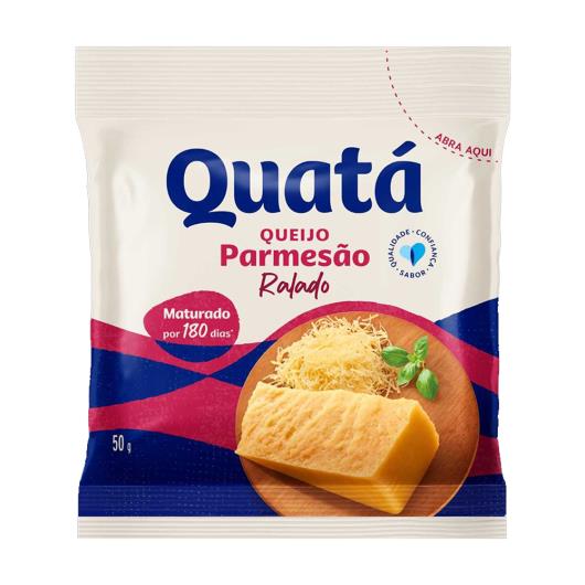 Queijo parmesão ralado Quatá 50g - Imagem em destaque
