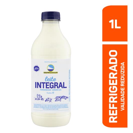 Leite Pasteurizado Homogeneizado Integral Serramar Garrafa 1l - Imagem em destaque