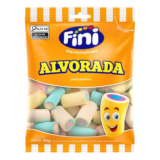 Marshmallow Alvorada Fini Pacote 80g - Imagem em destaque