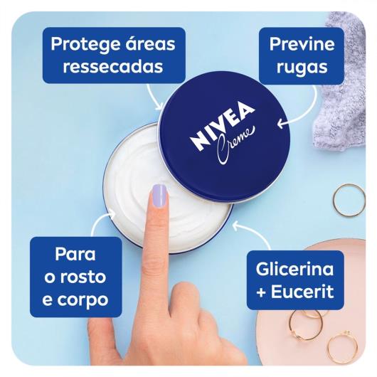 NIVEA Creme Hidratante Lata 56g - Imagem em destaque