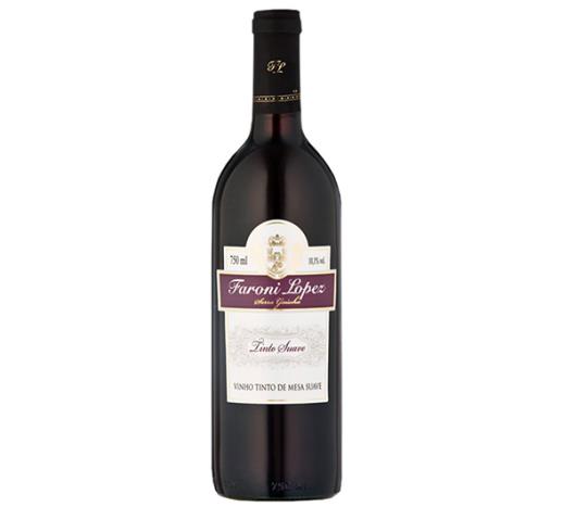 Vinho Faroni Lopez tinto suave 750ml - Imagem em destaque