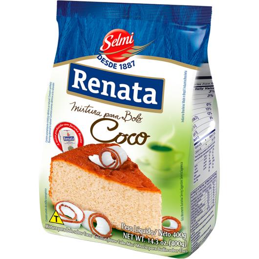 Mistura para bolo Renata sabor coco 400g - Imagem em destaque