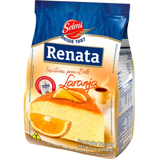 Mistura para bolo Renata sabor laranja 400g - Imagem em destaque