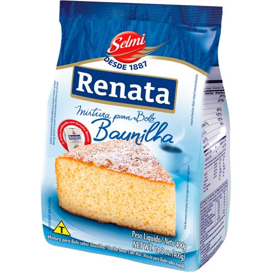 Mistura para bolo Renata sabor baunilha 400g - Imagem em destaque