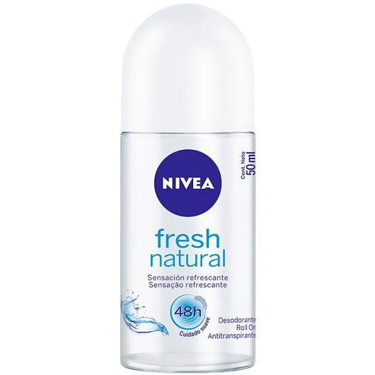 Desodorante Nivea roll on fresh natural 50ml - Imagem em destaque